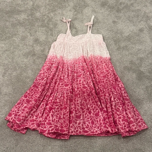 Juliet Dunn Shadow Flower Ombré Tie Dye Dress - Pink Size Medium / Large NWOT - Picture 5 of 11